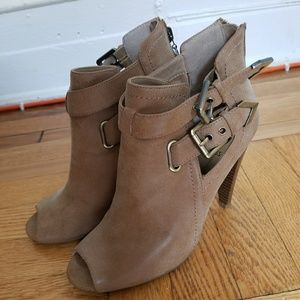G by Guess PeepToe Booties, Limited Edition